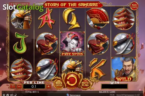 Οθόνη2. Story Of The Samurai Κουλοχέρης