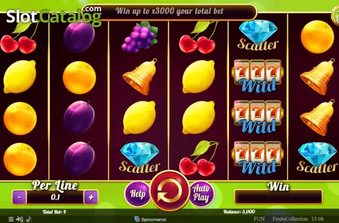 Οθόνη2. Fruits Collection 40 Lines Κουλοχέρης