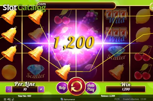 Οθόνη3. Fruits Collection 40 Lines Κουλοχέρης