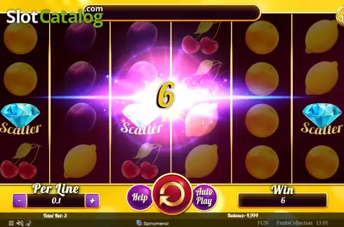 Οθόνη3. Fruits Collection 30 Lines Κουλοχέρης 
