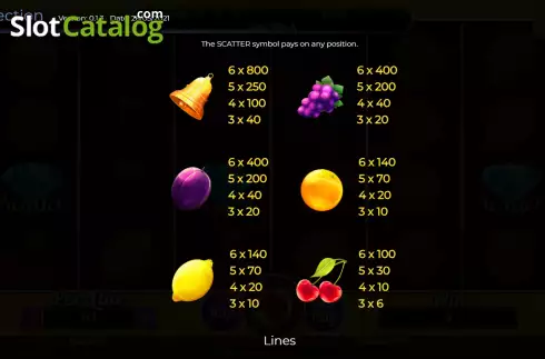 Οθόνη5. Fruits Collection 30 Lines Κουλοχέρης 