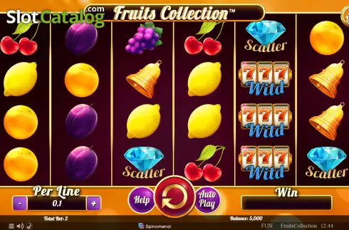 Οθόνη3. Fruits Collection 20 Lines Κουλοχέρης 