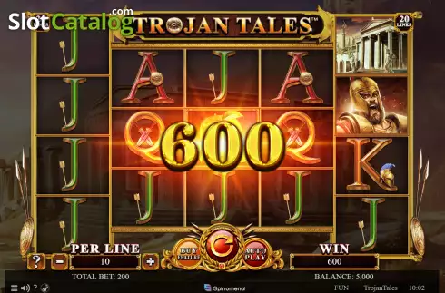 Οθόνη3. Trojan Tales Κουλοχέρης 