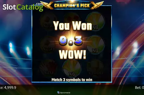 Οθόνη3. Champions Pick Κουλοχέρης