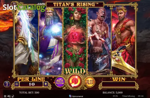 Οθόνη2. Titans Rising Κουλοχέρης
