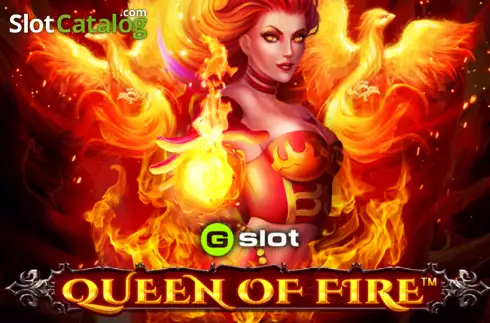 Gslot Queen of Fire Λογότυπο Gslot Queen of Fire Λογότυπο