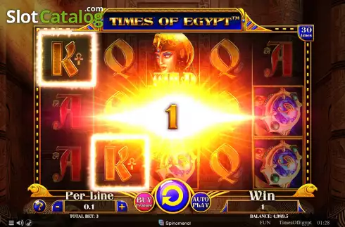 Οθόνη3. Times Of Egypt Κουλοχέρης
