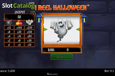 Οθόνη2. 1 Reel Halloween Κουλοχέρης