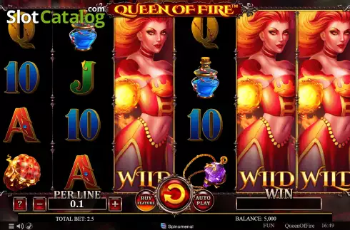 Οθόνη2. Queen Of Fire Expanded Edition Κουλοχέρης