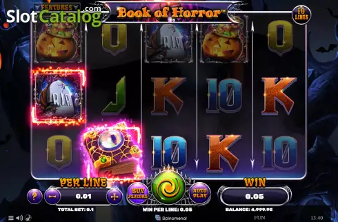 Οθόνη3. Book Of Horror Κουλοχέρης