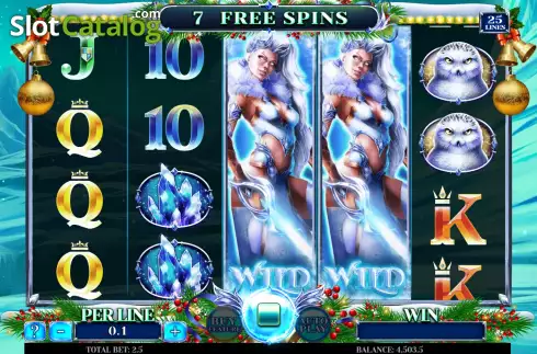 Οθόνη7. Queen Of Ice Christmas Edition Κουλοχέρης