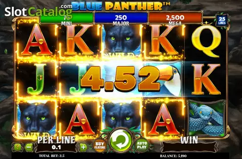 Οθόνη4. Blue Panther Κουλοχέρης 