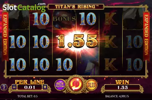Οθόνη4. Titan's Rising Expanded Edition Κουλοχέρης 