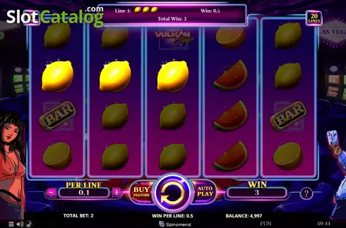 Οθόνη3. Vulkan Vegas Κουλοχέρης