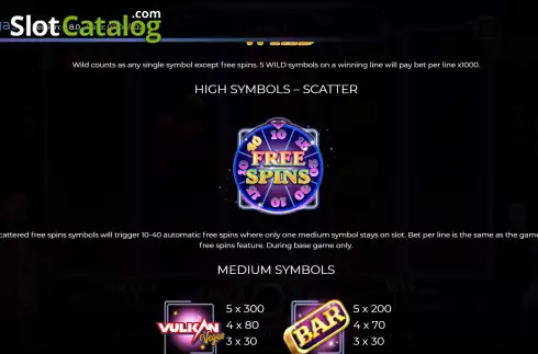 Οθόνη7. Vulkan Vegas Κουλοχέρης
