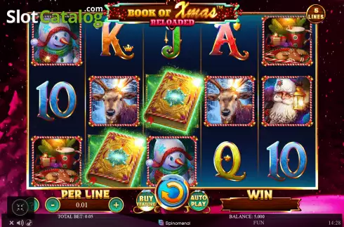 Οθόνη2. Book of Xmas Reloaded Κουλοχέρης