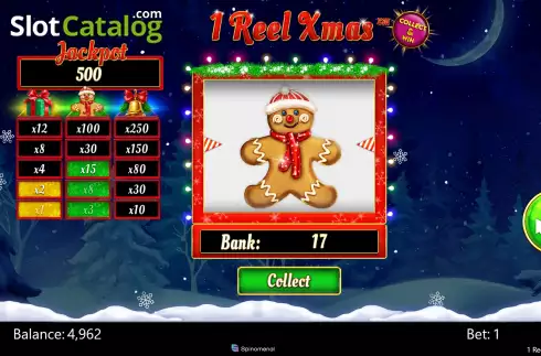 Οθόνη3. 1 Reel Xmas Κουλοχέρης