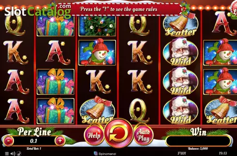 Οθόνη2. Xmas Collection 10 Lines Κουλοχέρης