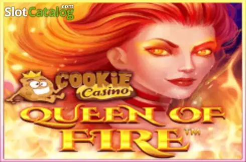 Cookie Casino Queen of Fire Λογότυπο Cookie Casino Queen of Fire Λογότυπο