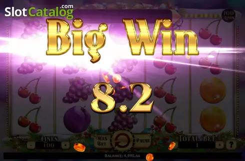 Οθόνη4. Penny Fruits Xtreme Christmas Edition Κουλοχέρης