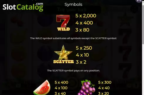 Οθόνη7. Penny Fruits Xtreme Christmas Edition Κουλοχέρης