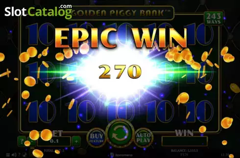 Οθόνη4. Golden Piggy Bank Κουλοχέρης