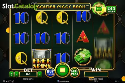 Οθόνη3. Golden Piggy Bank Κουλοχέρης