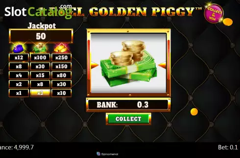 Οθόνη3. 1 Reel Golden Piggy Κουλοχέρης