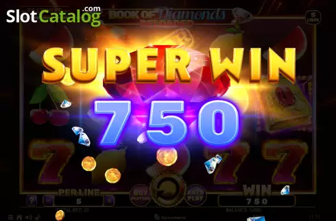 Οθόνη5. Book Of Diamonds Reloaded Κουλοχέρης