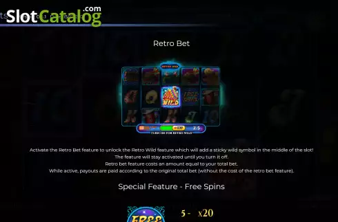 Οθόνη6. Retro Sweets (Retro Gaming) Κουλοχέρης