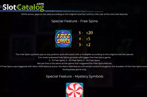 Οθόνη7. Retro Sweets (Retro Gaming) Κουλοχέρης