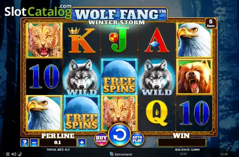 Οθόνη2. Wolf Fang Winter Storm Κουλοχέρης
