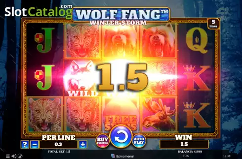 Οθόνη3. Wolf Fang Winter Storm Κουλοχέρης