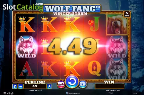 Οθόνη4. Wolf Fang Winter Storm Κουλοχέρης