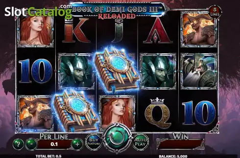 Οθόνη2. Book Of Demi Gods 3 Reloaded Κουλοχέρης