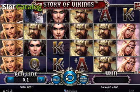 Οθόνη3. Story Of Vikings 10 Lines Κουλοχέρης 