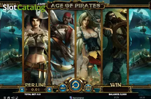 Οθόνη3. Age Of Pirates Expanded Edition Κουλοχέρης