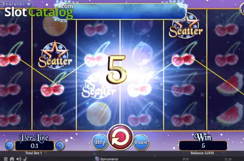 Οθόνη3. Fruits On Ice Collection 10 Lines Κουλοχέρης