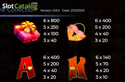 Οθόνη9. Valentine Collection 10 Lines Κουλοχέρης