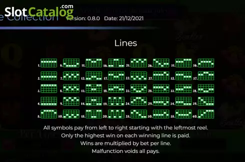 Οθόνη9. Valentine Collection 40 Lines Κουλοχέρης