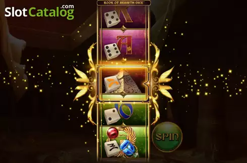 Οθόνη5. Book of Rebirth Dice Κουλοχέρης 