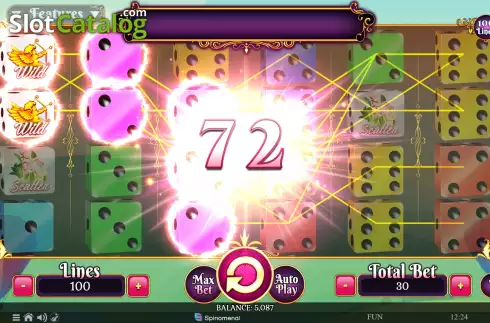 Οθόνη4. Valentines Fortune Dice Κουλοχέρης
