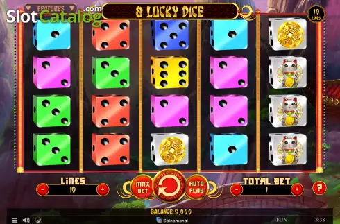 Οθόνη2. 8 Lucky Dice Κουλοχέρης