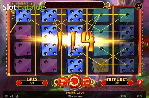 Οθόνη4. 8 Lucky Dice Κουλοχέρης