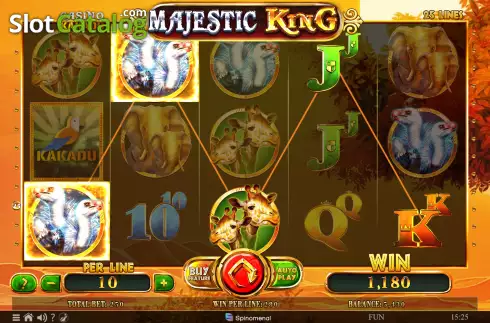 Οθόνη3. Casino Kakadu Majestic King Κουλοχέρης