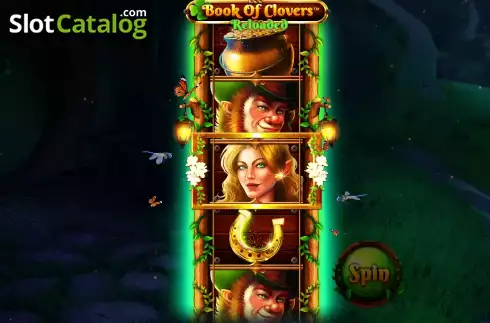 Οθόνη6. Book Of Clovers Reloaded Κουλοχέρης
