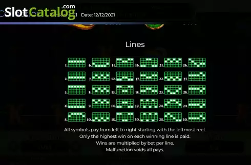 Οθόνη9. Patrick's Collection 30 Lines Κουλοχέρης