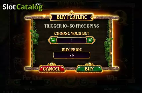 Οθόνη6. Lucky Jack Lost Jungle Κουλοχέρης