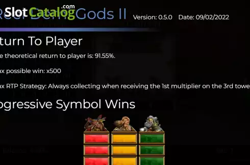 Οθόνη7. 1 Reel Demi Gods II Κουλοχέρης 