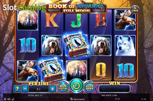 Οθόνη2. Book Of Wolves - Full Moon Κουλοχέρης